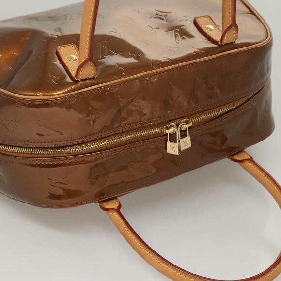 LOUIS VUITTON Monogram Vernis Tompkins Square Bag Bronze M91103 - Picture 6 of 16